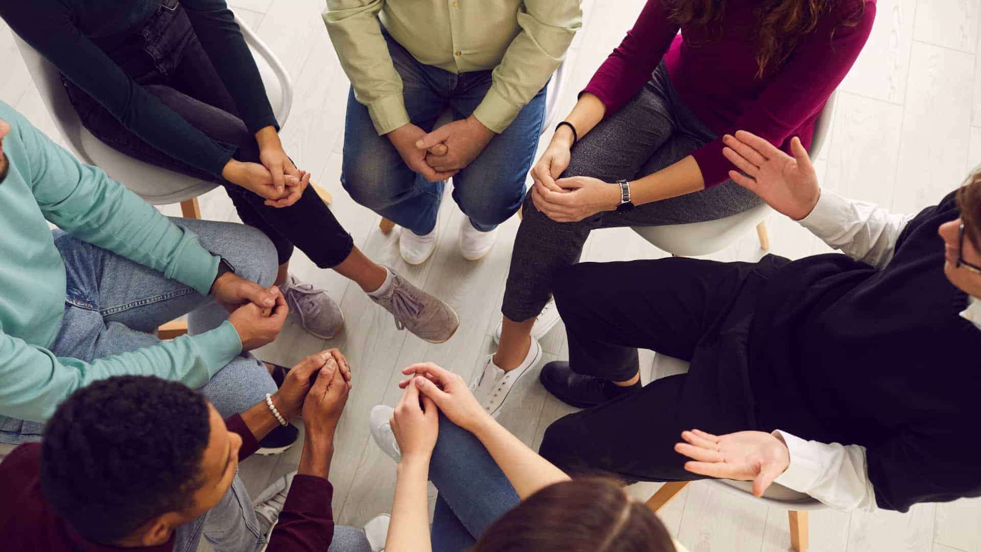 Students in a lively R.E.A.L. classroom discussion